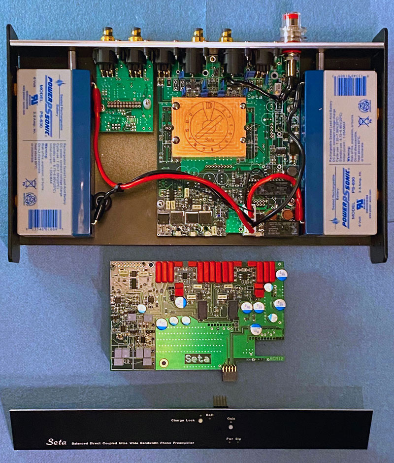 Seta - Balanced Direct Coupled Ultra Wide Bandwidth Phono Preamplifiers