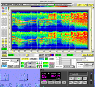 Mac the Scope Spectrogram