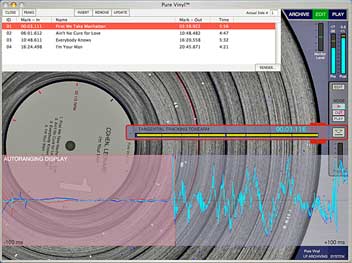 Editing Digitized LPs with Pure Vinyl