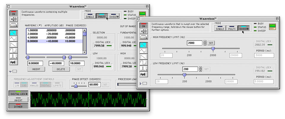 Waave Box - Versatile, real-time, precision signal / waveform generator